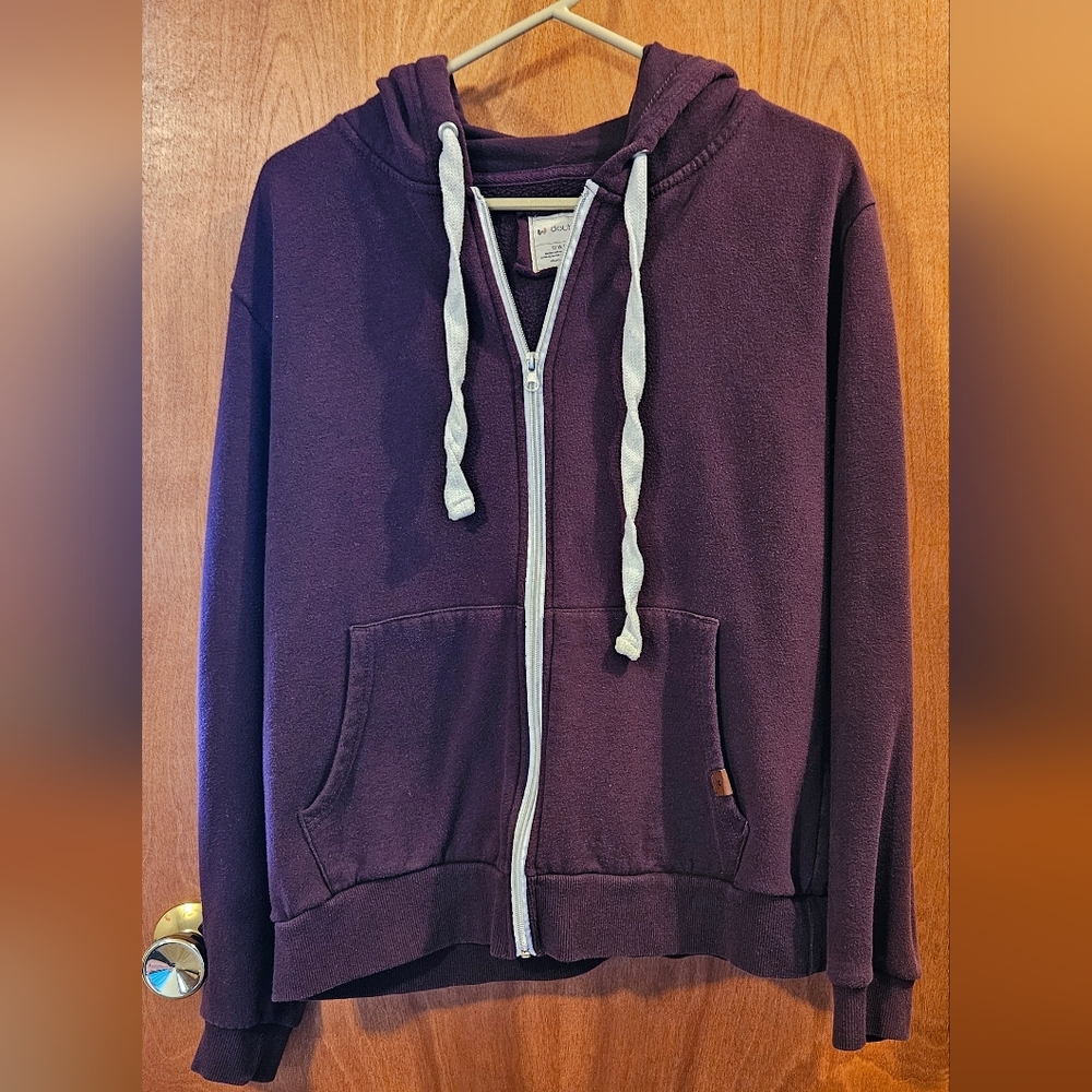 Women's zip up hoodie size L